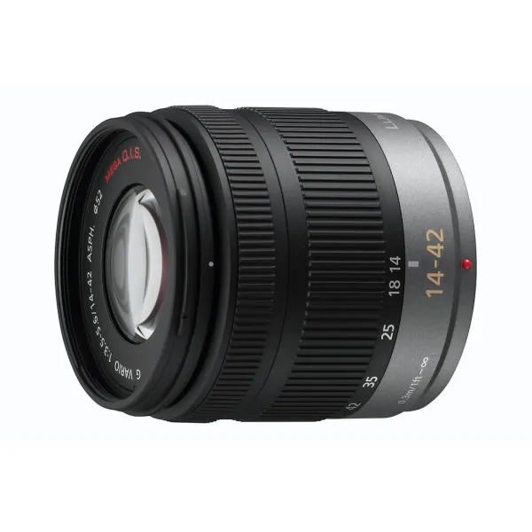 Panasonic H-FS014042E Zoom Lens 14-42mm F3.5 Aperture MEGA O.I.S.