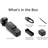 View 2 of DJI Osmo Pocket 3, 1-Inch CMOS 4K Camera with 3-Axis Gimbal, Fast Autofocus, Compact Vlogging Camera