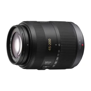Panasonic H-FS045200E Telephoto Zoom Lens 45-200mm F4.0 Aperture MEGA O.I.S.