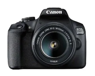 Canon EOS 2000D BK 18-55 IS II EU26 SLR Camera Kit 24.1 MP CMOS 6000 x